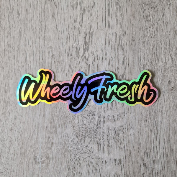 WheelyFresh Logo Decal