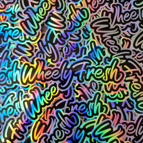 WheelyFresh Logo Decal