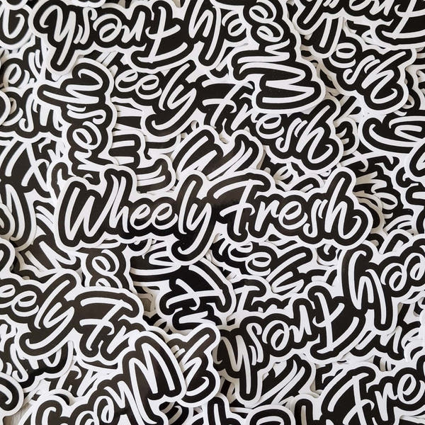 WheelyFresh Logo Decal