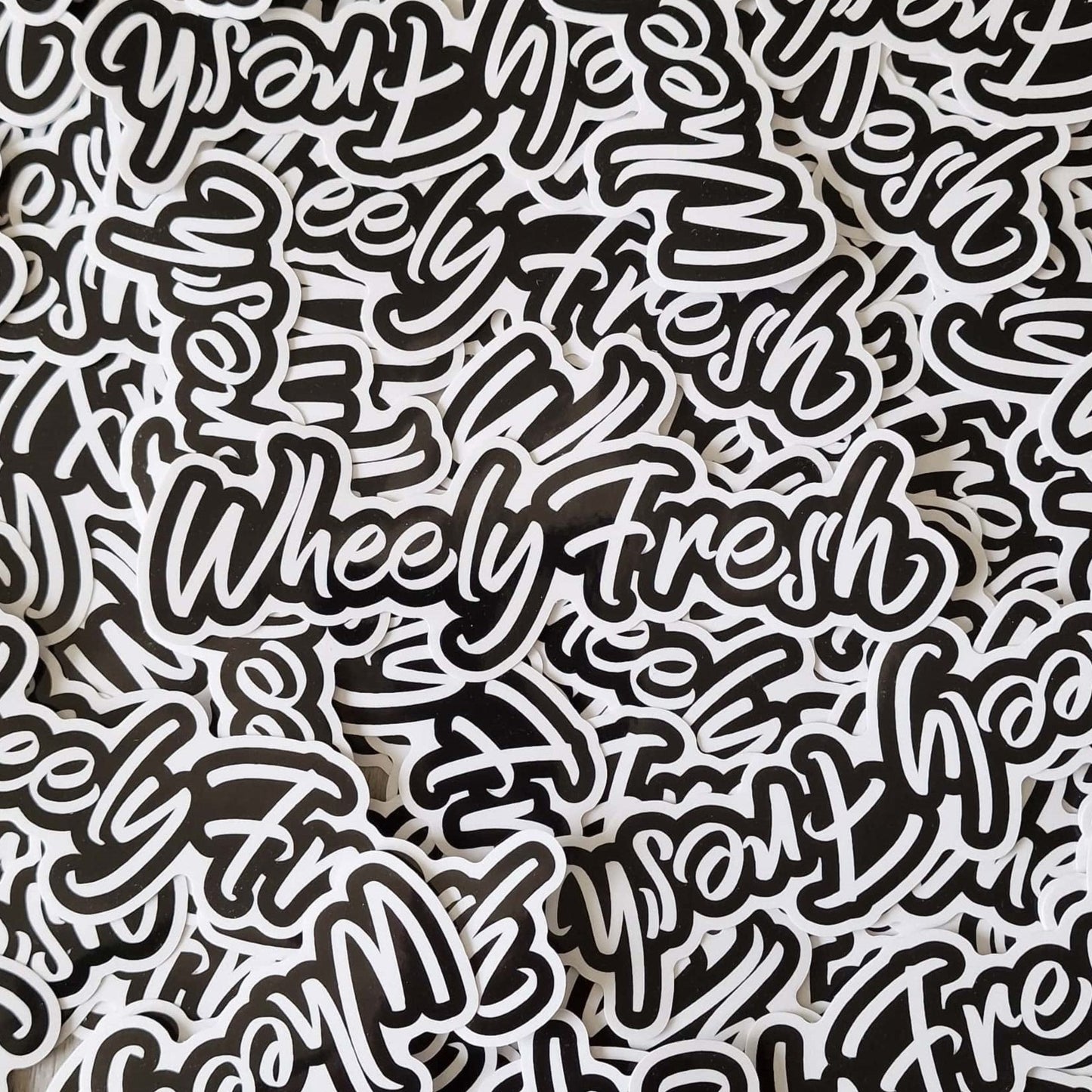 WheelyFresh Logo Decal