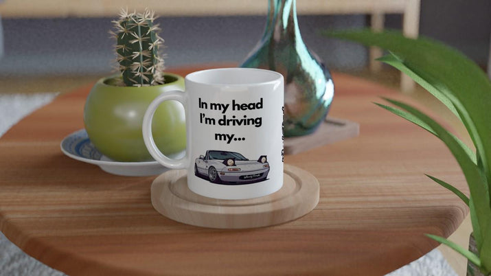 RX7 | MX5 Mug – Car Lover Gift – 11oz Ceramic Coffee Cup