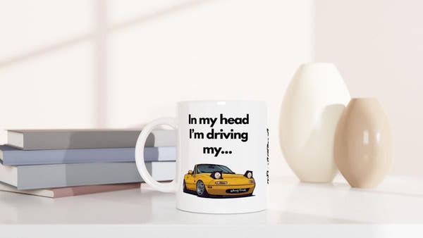 RX7 | MX5 Mug – Car Lover Gift – 11oz Ceramic Coffee Cup
