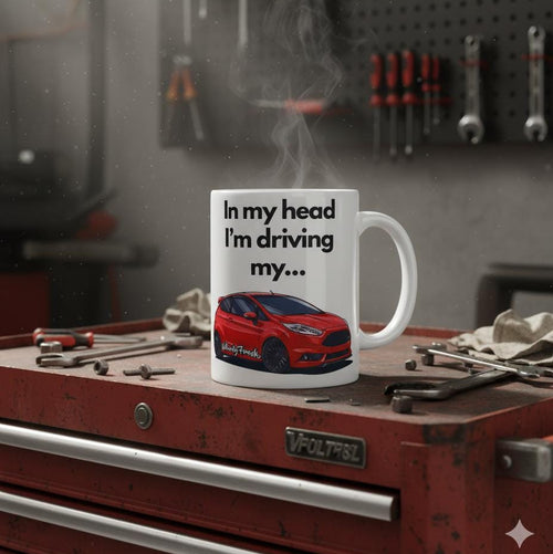 MK7 Fiesta Mug | Car Lover Gift | Coffee Cup