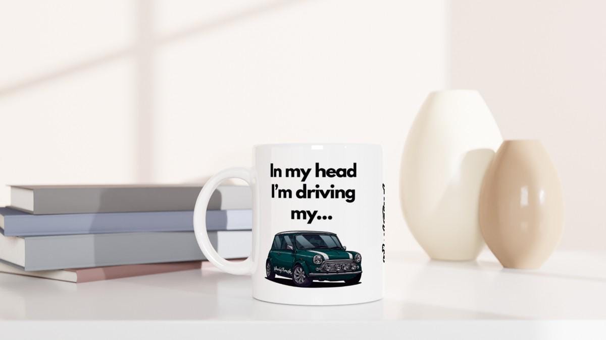 Classic Mini Mug – Car Lover Gift – 11oz Ceramic Coffee Cup