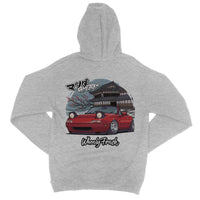 Miata Red Japanese Dojo Hoodie
