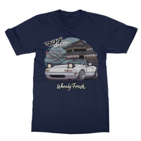 Miata White Japanese Dojo T-Shirt
