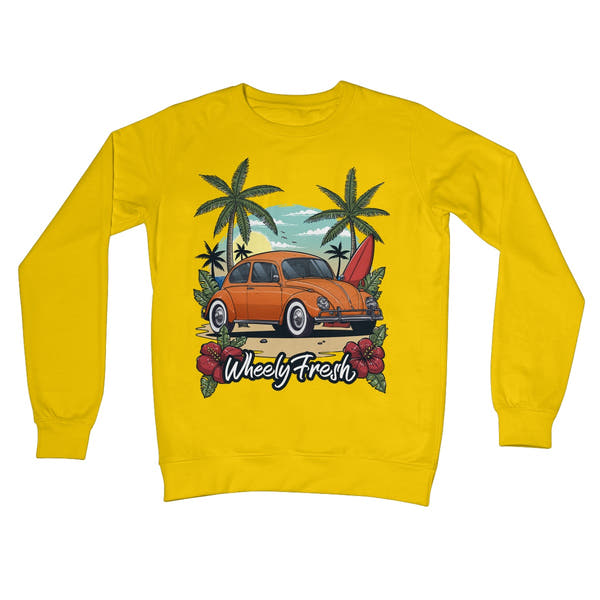 Volkswagen Orange Käfer Sweatshirt