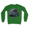 Miata Green Japanese Dojo Sweatshirt