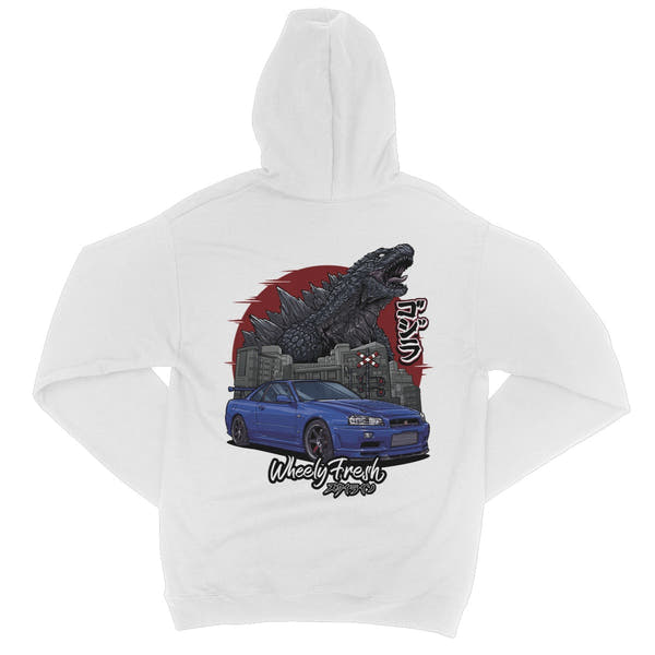 Nissan Skyline R34 GTR Godzilla Hoodie