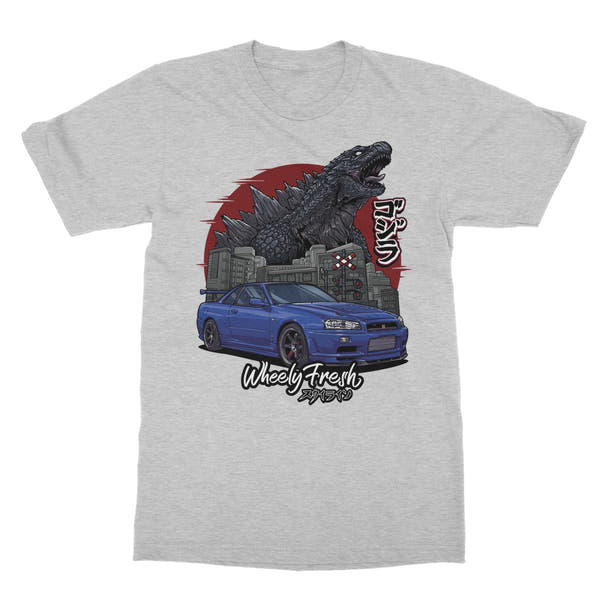 Nissan Skyline R34 GTR Godzilla T-Shirt