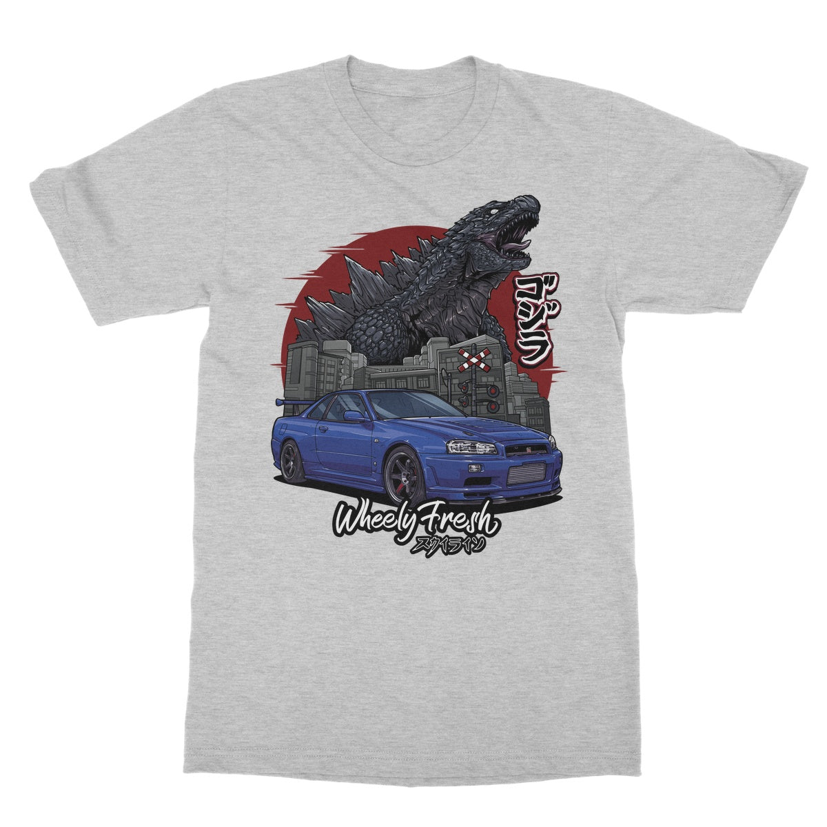 Nissan Skyline R34 GTR Godzilla T-Shirt