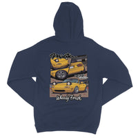 Miata Yellow Comic Style Hoodie