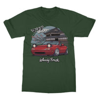 Miata Red Japanese Dojo T-Shirt
