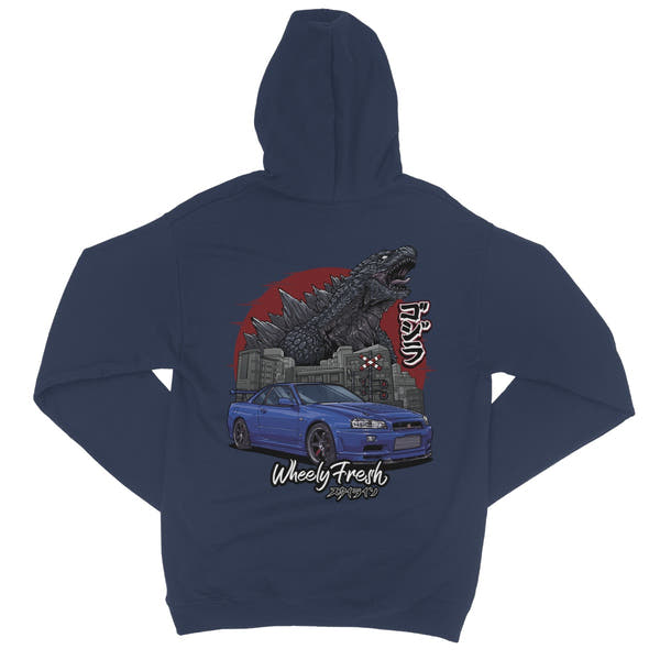 Nissan Skyline R34 GTR Godzilla Hoodie