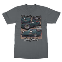 Miata Green Comic Style T-Shirt