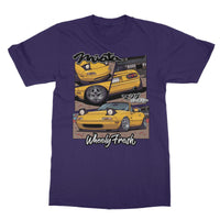 Miata Yellow Comic Style T-Shirt