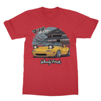 Miata Yellow Japanese Dojo T-Shirt