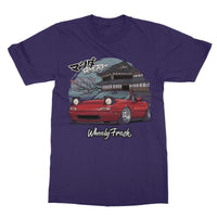 Miata Red Japanese Dojo T-Shirt