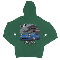 Miata Blue Japanese Dojo Hoodie