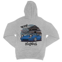 Miata Blue Japanese Dojo Hoodie