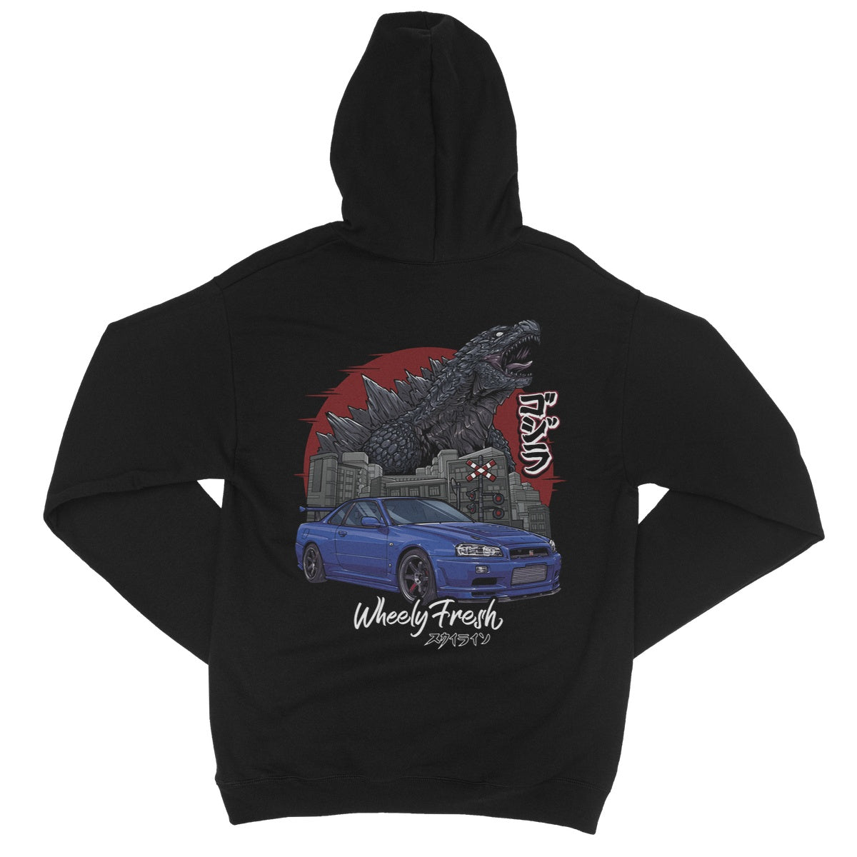 Nissan Skyline R34 GTR Godzilla Hoodie