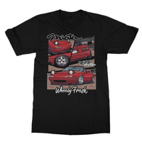 Miata Red Comic Style T-Shirt