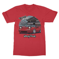 Miata Red Japanese Dojo T-Shirt