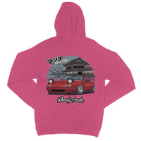 Miata Red Japanese Dojo Hoodie