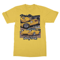 Miata Yellow Comic Style T-Shirt