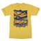 Miata Gelbes T-Shirt im Comic-Stil