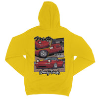 Miata Red Comic Style Hoodie