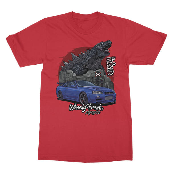 Nissan Skyline R34 GTR Godzilla T-Shirt