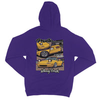 Miata Yellow Comic Style Hoodie