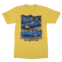 Miata Blue Comic Style T-Shirt