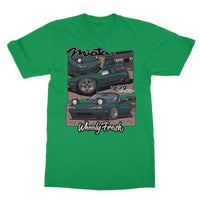 Miata Green Comic Style T-Shirt