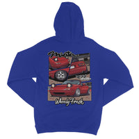 Miata Red Comic Style Hoodie