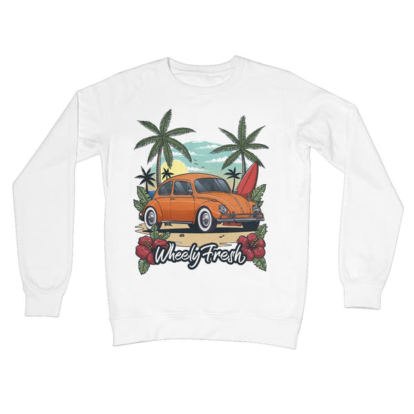 Volkswagen Orange Käfer Sweatshirt