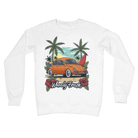 Volkswagen Orange Käfer Sweatshirt