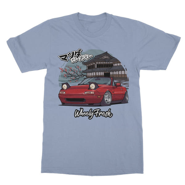 Miata Red Japanese Dojo T-Shirt