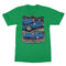 Miata Blue Comic Style T-Shirt