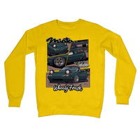 Miata Green Comic Style Sweatshirt