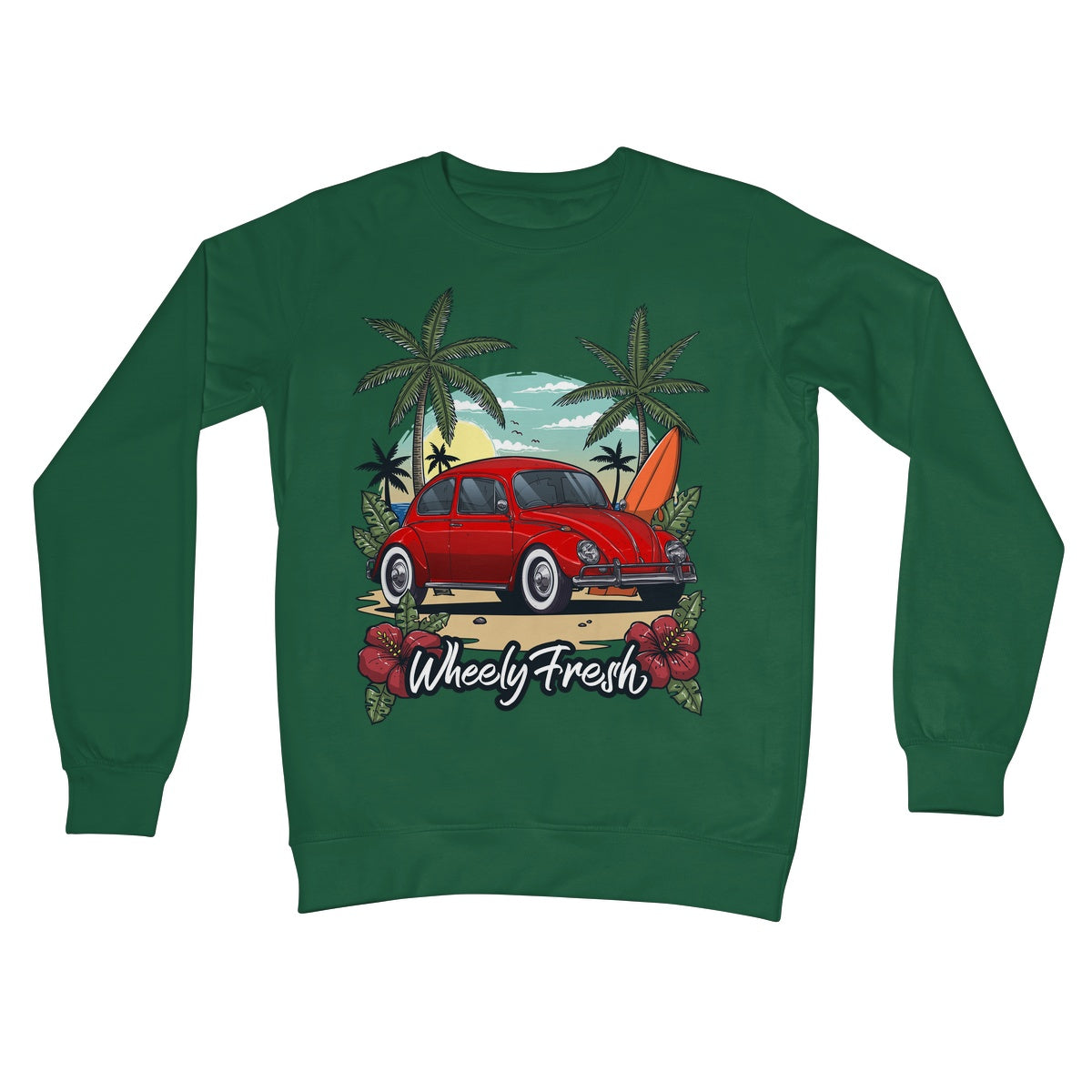Volkswagen Red Beetle Sweatshirt