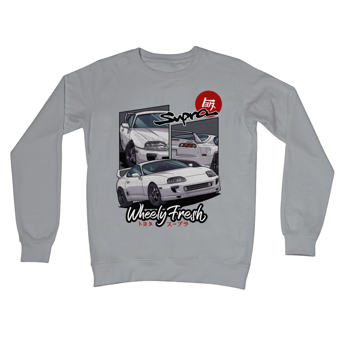 Toyota Supra Comic Style Sweatshirt