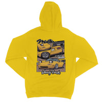 Miata Yellow Comic Style Hoodie