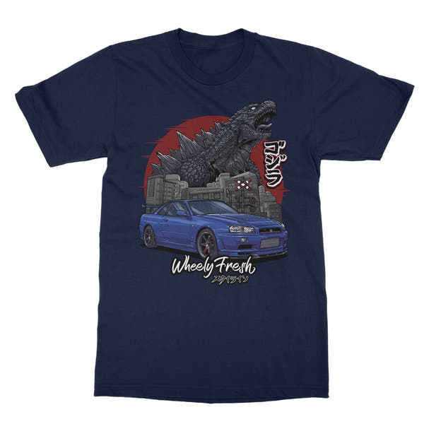 Nissan Skyline R34 GTR Godzilla T-Shirt