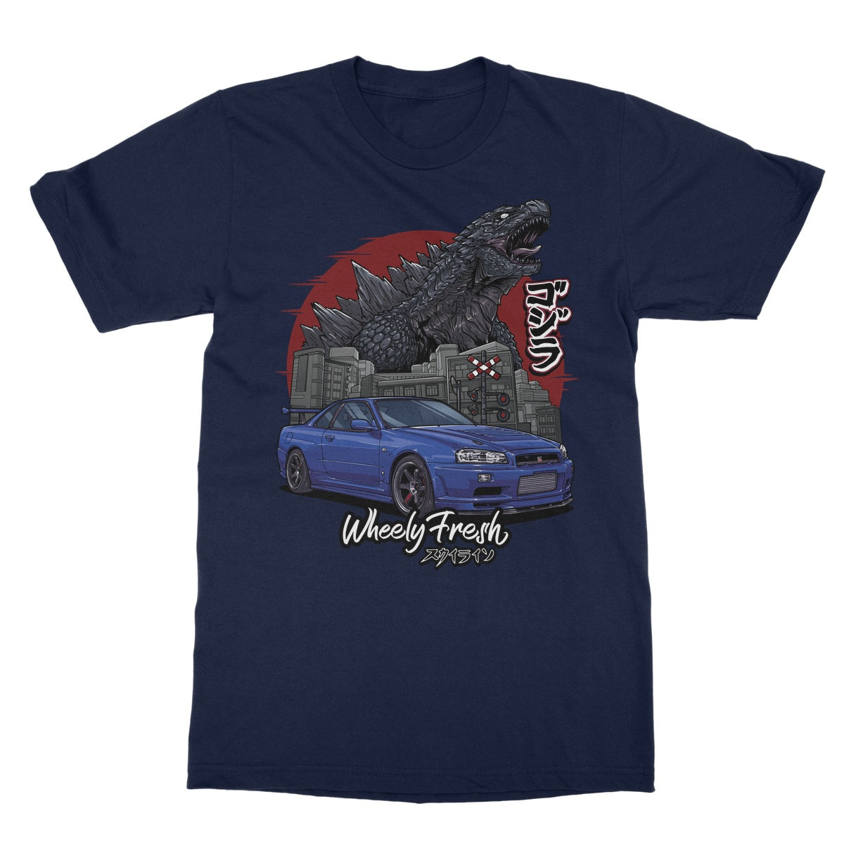 Nissan Skyline R34 GTR Godzilla T-Shirt