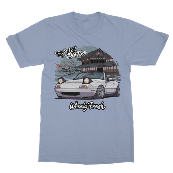 Miata White Japanese Dojo T-Shirt