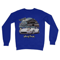 Miata White Japanese Dojo Sweatshirt