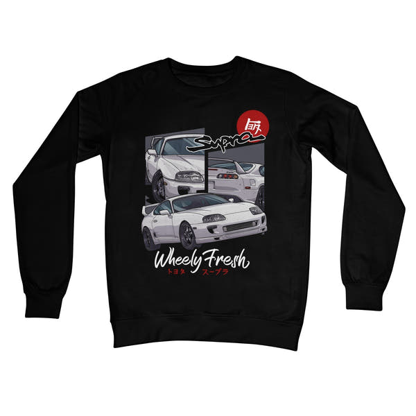 Toyota Supra Comic Style Sweatshirt