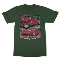 Miata Red Comic Style T-Shirt